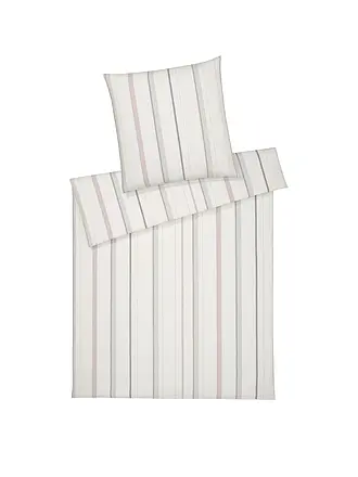 ELEGANTE | Flanell Bettwäsche EDINBURGH 70x90cm/140x200cm Creme | 